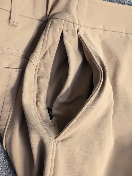 Public Rec Workday Pant Size 42x28 in Khaki Tan Performance Stretch - Picture 8 of 10